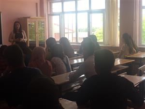 Lojistik Programı, Eskil 75. Yıl Anadolu Lisesi Öğrencilerine tanıtıldı.