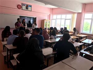 Lojistik Programı, Eskil 75. Yıl Anadolu Lisesi Öğrencilerine tanıtıldı.