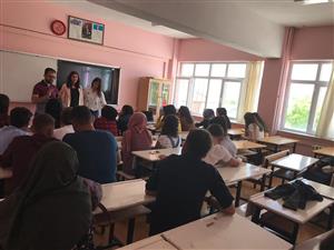 Lojistik Programı, Eskil 75. Yıl Anadolu Lisesi Öğrencilerine tanıtıldı.